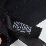 Victoria's Secret  Sport Womens Criss Cross‎ Strappy Sports Bra Size S Black Gym Photo 3