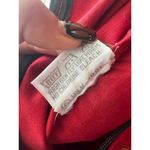 Handprint NYC/Seattle Vintage 100% Cotton Floral Sling Buckle Strap Backpack Bag Red Photo 9