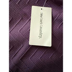 New York Laundry NEW  Women's Shirt Top XL Extra Large Purple Roll Tab Cap Knit Photo 4
