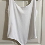 EXPRESS  Body Contour Thong Bodysuit Scoop Neck Photo 0