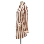 Ted Baker  Kaate Shirt Dress With Waist Tie‎ Cream Red Stripe Size 1 US 4 Photo 10