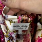 Katie May Womens Maxi Dress Pink Daisy Tara Floral Sleeveless Gown Size L Photo 6