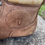 VTG Vasque Vibram Suede Old School Hiking Boots Men’s 8.5/Women’s 10 Brown Photo 9
