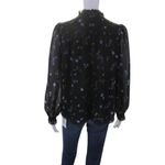 Wilfred Aritzia Wil­fred Alexis Blouse Button-up Ruffle floral Blouse Size‎ xx Small Photo 6