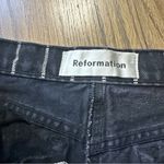 Reformation size 23 denim skirt button fly Photo 2