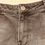 NEW Juniors Size 7 Arizona Jeans Shortie Black Shorts Frayed Denim 2.5" Inseam Photo 2