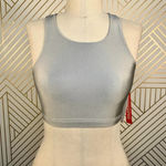 Good American  The Empower‎ Sports Bra in Silver Photo 2