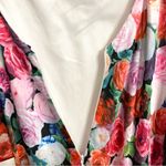 Mac Duggal NWT  Womens Dress Multicolor Floral Ruched Waist Asymmetrical Size 10 Photo 7