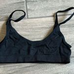 Nasty Gal Black Ribbed Bra Intimates Photo 1