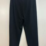 Ming Wang Classic Acrylic Pull On Black Ankle Pants Size Medium Photo 5