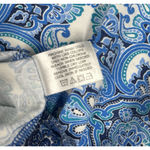 Coolibar Dress Womens Medium Blue White Geometric UPF 50+ Oceanside Tunic Dress Photo 7