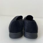NWOT Lands’ End women’s black/dark gray wool blend slip on comfort step loafers Black Size 9 Photo 2