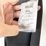 Love moschino  Satin Long Sleeve Shirt Dress in Black Photo 6