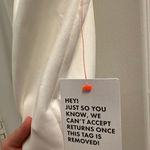 ASOS Ivory Asymmetric Puff Sleeve Knot Tuck Midi Dress Photo 3