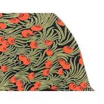 VTG Loco Lindo Cherry Rayon Tunic Button Top Women S Retro Artsy Unique Boho 90s Green Photo 3