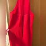 Dress the Population Eden High Neck Halter Bodycon Midi Dress in Rouge Photo 6
