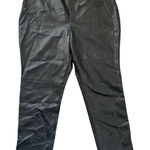 Eloquii NWT  Vegan Leather Pants Sz 16 Black Baddie Plus Size Photo 0