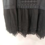 Free People S Black Super Femme Sleeveless Top Photo 3