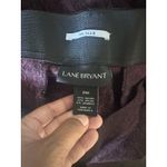 Lane Bryant The Allie Maroon Paisley Slight Flare Pants Size 24R Photo 6