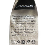 SheIn MAUVE EYELET MOCK NECK RUCHED SLEEVELESS TOP-MEDIUM Photo 3