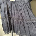 Johnny Was  Love Navy Eyelet Tunic Dress - Small NWT Photo 3