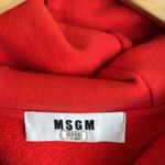 MSGM Sweater Hoodie In Multi Red Size XS Photo 10