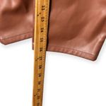 Torrid NEW Faux Leather Pants Womens 16R Brown Perfect Skinny Mid Rise Ankle Photo 14