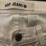 GAP WOMENS WHITE LOW RISE DENIM SHORTS 100% COTTON SIZE 8 Photo 7