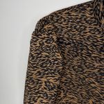 Ted Baker  London Women's Ammbre Exaggerated Shoulder Blouse Animal Print Size‎ 4 Photo 4