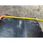 Ashley Stewart Women's Plus Size Dark Wash Denim Jean Skirt Size 14 Photo 8