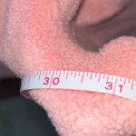 Denim & Co. Comfort Zone Baby Sherpa Crewneck Pullover 31” P2P Pink Size 3X Photo 5