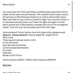 Veronica Beard  Polina Black Shirt Dress Photo 2