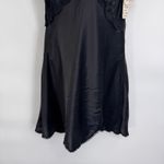 Wacoal Black Lace Trim Slip Camisole Nightgown Lingerie Womens M NEW Photo 2