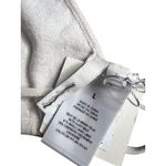 NWT Favorite Daughter Lana Bra Top Ivory Large Wool Cashmere Triangle Bralette Photo 6