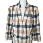 Veronica Beard - Schoolboy Stand Collar Dickey Feminine Blazer Sz 6 Photo 2