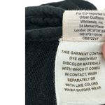 Free People  Jagger‎ Blazer Black Military Button Front Cotton Size XS Photo 13