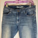 Wrangler  Straight Leg Womens Western Jeans Stretch 9x32 Medium Wash 1009MWTMS Photo 1