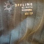 Aerie Offline by  green ribbed crop top Size XS Photo 5