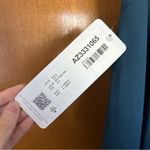 Azazie  Deelia Maternity Bridesmaid Maxi Dress in Neptune Blue Size A10 Photo 2