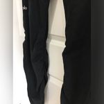 Alo Yoga  Black Soft Sculpt Ruched Sides Pant Sz M Medium Photo 2