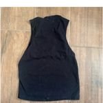 Full Tilt Black Crop Muscle Tee Photo 1