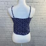 PacSun Cami Top Blue & White Floral Print-Large Photo 2