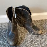 Corral Indie Spirit Distressed Leather Booties Size 7 Photo 0