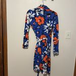 Diane Von Furstenberg DIANE‎ VON FURSTENBERG Jeanne Dahlia Coralline Floral Wrap dress Size 6 Photo 7