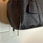 Fendi Black Coated Cloth Forever Bauletto Handbag Photo 8