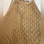 Boston Proper  tan crochet maxi dress NWOT Photo 5