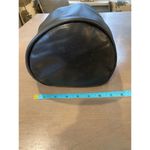 Anne Klein Leather  II Vintage Bucket Bag Purse Handbag Matte Gold Accents EUC Photo 10