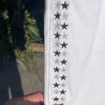 Rue 21 White Denim Jeans Cropped Photo 4