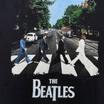 Fruit of the Loom The Beatles Abbey Road Black Graphic T-shirt Photo 2