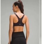 Lululemon  Shine Racerback Train Bra *Medium Support A/B Espresso Brown size 6 Photo 2